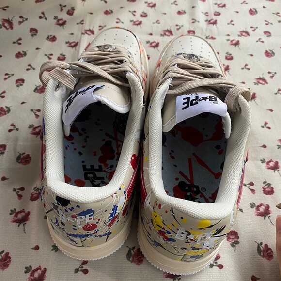 Bape White Shoes - Picture 2 of 7